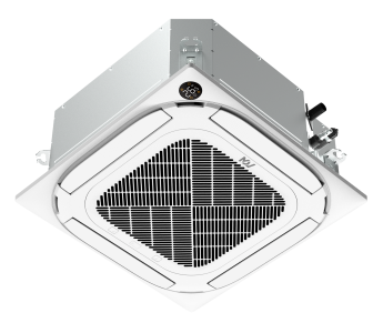 Компактные кассетные сплит-системы MDV MDCAС4 3D-DC Inverter R32 MDCAС4-12HRFN8/T-MBQ4-03BD/MDOU-12HFN8