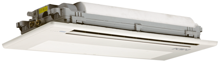 Кассетные двухтрубные фанкойлы MDV с DC мотором серия MDKC (однопоточные) MDKC-V300R-B